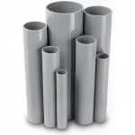 UPVC Pipes  Modern Technology Schedule 80  Size 6 inch Thickness 11 mm Gray Colour