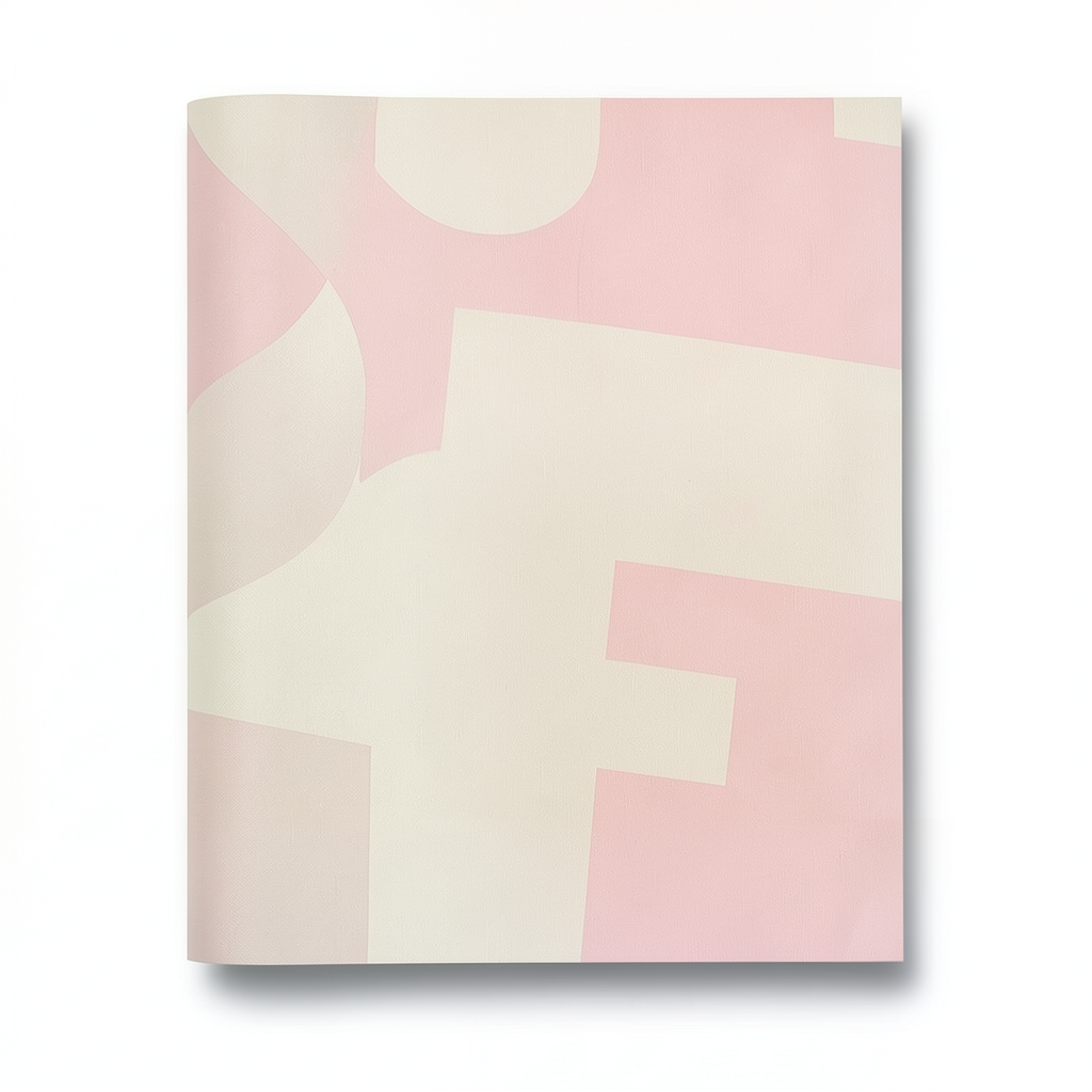 German Wall Covering Youth and Children 10m x 0.53m Beige Pink