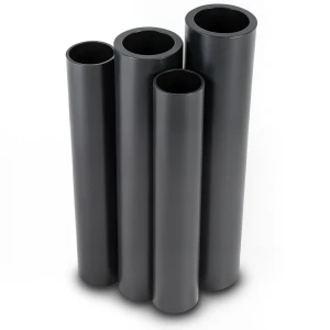 مواسير HDPE PE 80 ضغط 6 بار قطر خارجي 560 مم سمك 25.5 مم لون أسود