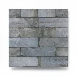 German stone wallpaper, size 10 m x 0.53 m, gray color, model 446333  