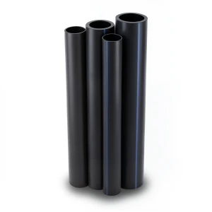 مواسير HDPE PE 80 ضغط 6 بار قطر خارجي 630 مم سمك 28.7 مم لون أسود