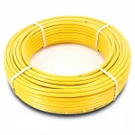 أنابيب HDPE  نيبروبلاست PE 100 ضغط 20 بار قطر خارجي 75 مم سمك 8.4 مم لون أصفر 