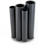 مواسير HDPE PE 80 ضغط 6 بار قطر 800 مم سمك 36.4 مم لون أسود