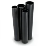 مواسير HDPE PE 80 ضغط 6 بار قطر 1200 مم سمك 54.6 مم لون أسود