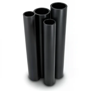مواسير HDPE PE 80 ضغط 6 بار قطر 1200 مم سمك 54.6 مم لون أسود