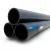 مواسير HDPE نيبروبلاست PE 100 ضغط 20 بار قطر خارجي 400 مم سمك 44.7 مم لون اسود