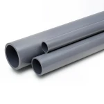 مواسير UPVC ضغط اسمي 12.5 بار قطر خارجي 180 مم سمك 8.6 مم