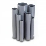 UPVC Pipes  Modern Technology Schedule 80  Size 6 inch Thickness 11 mm Gray Colour