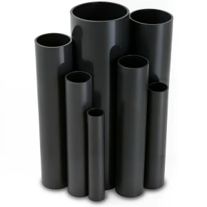 مواسير UPVC ضغط 4 بار قطر خارجي 110 مم سمك 2.2 مم لون اسود