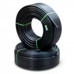 أنابيب HDPE  نيبروبلاست PE 100 ضغط 20 بار قطر خارجي 90 مم سمك 10.1 مم لون اسود