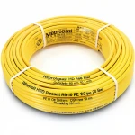 أنابيب HDPE  نيبروبلاست PE 100 ضغط 20 بار قطر خارجي 90 مم سمك 10.1 مم لون أصفر 