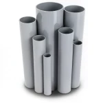 UPVC Pipes Nominal Pressure 6 Bar Outside Diameter 110 mm Thickness 3.2 mm Gray