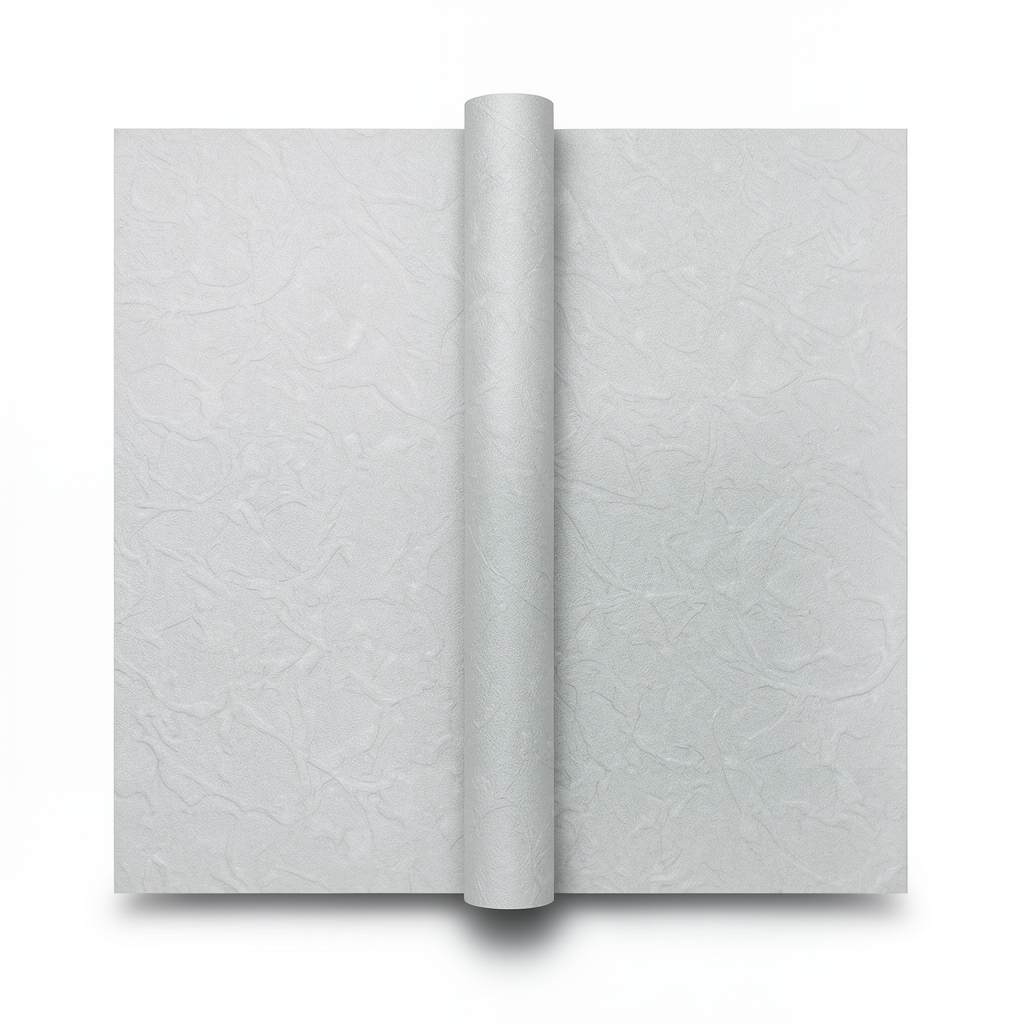 Patterned Wall Covering 10m×1.06m Light Gray Color, Model Z46040