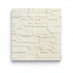 German stone wall Covering, size 10 m x 0.53 m, Creamy color, model 475005 