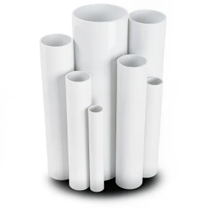 مواسير UPVC ضغط 4 بار قطر خارجي 110 مم سمك 2.2 مم لون أبيض