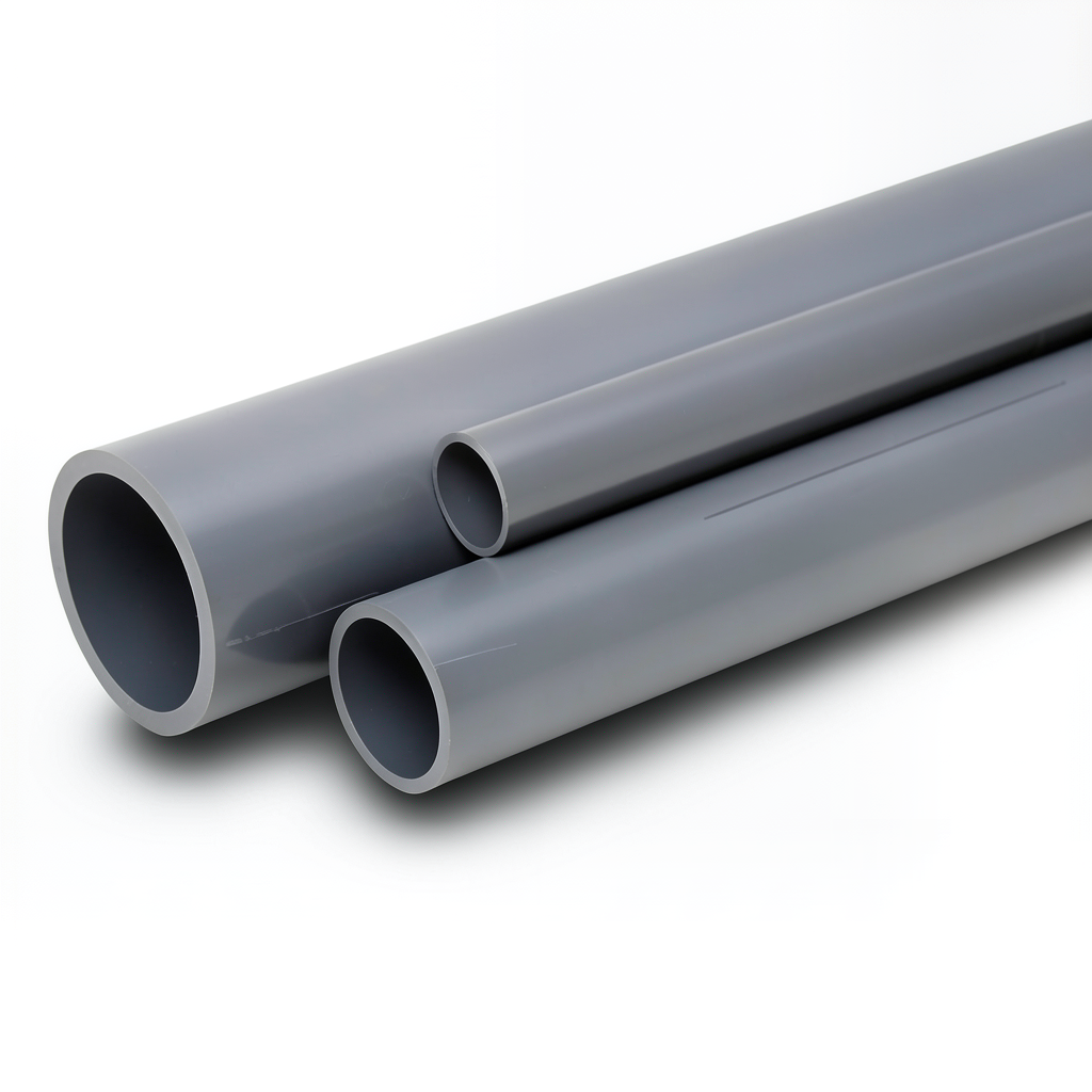 مواسير UPVC ضغط 12.5 بار قطر خارجي 160 مم سمك 7.7 مم