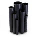مواسير UPVC ضغط 4 بار قطر خارجي 110 مم سمك 2.2 مم لون اسود