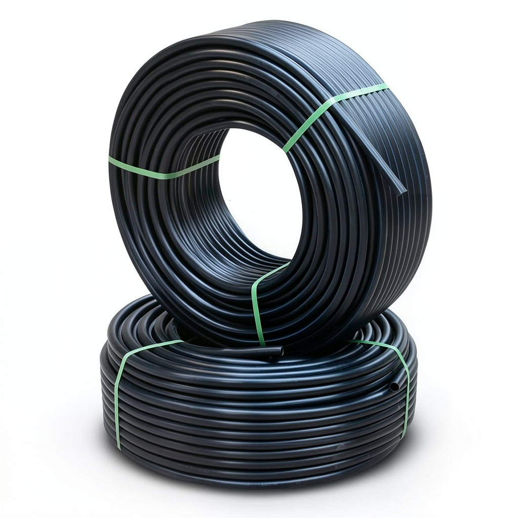 HDPE Pipes PE 80 Pressure 10 Bar Outside Diameter 40 mm Thickness 3 mm Black