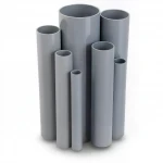 UPVC Pipes Modern Technology Nominal Pressure 21.7  Bar Size 1 ½ inch Thickness 3.58  mm Gray Colour