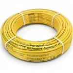 Neproplast HDPE Pipes PE 100 Pressure 20 Bar Outside Diameter 90 mm Thickness 10.1 mm Color Yellow