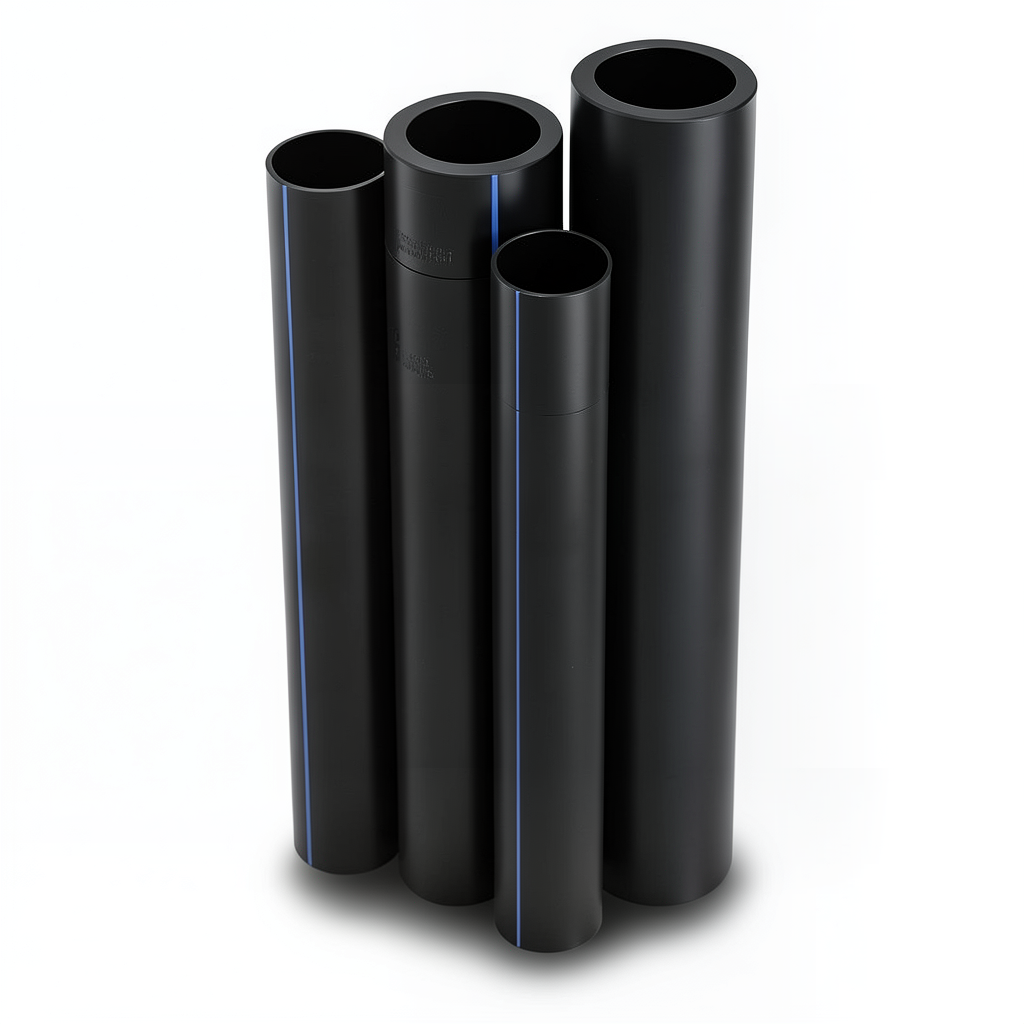 أنابيب HDPE الراجحي PE 80 ضغط 10 بار قطر خارجي 160 مم سمك 11.8 مم أسود