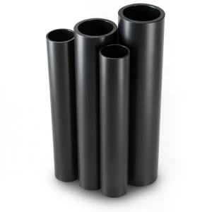 مواسير HDPE PE 80 ضغط 6 بار قطر 1400 مم سمك 63.7 مم لون أسود