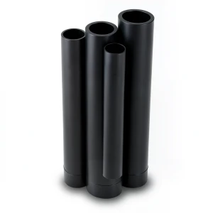 أنابيب HDPE الراجحي PE 80 ضغط 10 بار قطر 180 مم سمك 13.3 مم أسود