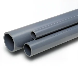مواسير UPVC ضغط اسمي 12.5 بار قطر خارجي 180 مم سمك 8.6 مم