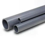 مواسير UPVC ضغط اسمي 12.5 بار قطر خارجي 200 مم سمك 9.6 مم