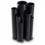UPVC Pipes Modern Technology Nominal Pressure 21.7  Bar Size 1 inch Thickness 2.46  mm Black Colour