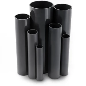 مواسير UPVC ضغط 4 بار قطر خارجي 110 مم سمك 2.2 مم لون اسود