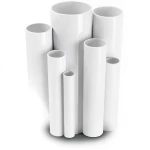 مواسير UPVC ضغط اسمي 6 بار قطر خارجي 110 مم سمك 3.2 مم لون أبيض