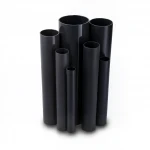 UPVC Pipes Modern Technology Nominal Pressure 21.7  Bar Size 1 ¼ inch Thickness 3.12  mm Black Colour