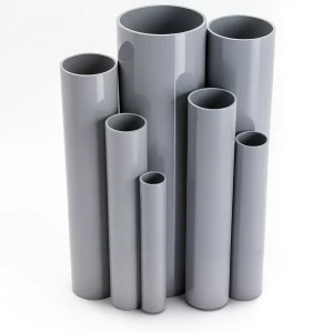 UPVC Pipes Nominal Pressure 6 Bar Outside Diameter 110 mm Thickness 3.2 mm Gray