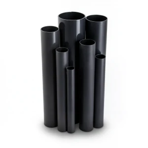 مواسير UPVC ضغط اسمي 6 بار قطر خارجي 110 مم سمك 3.2 مم لون اسود
