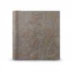 Patterned wall paper, length 10 m, width 0.70 m, brown color, model 14060