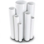 UPVC Pipes Nominal Pressure 10 Bar Outside Diameter 110 mm Thickness 5.3 mm White