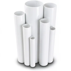 مواسير UPVC ضغط 10 بار قطر خارجي 110 مم سمك 5.3 مم لون أبيض