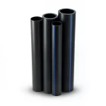 مواسير HDPE PE 80 ضغط 6 بار قطر 1400 مم سمك 63.7 مم لون أسود