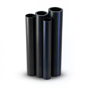 مواسير HDPE PE 80 ضغط 6 بار قطر 1400 مم سمك 63.7 مم لون أسود