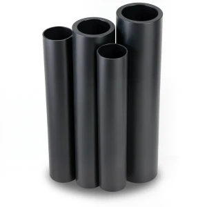 HDPE Pipe PE 100 Pressure 6 Bar 160 mm OD Thickness 9.1 mm Black