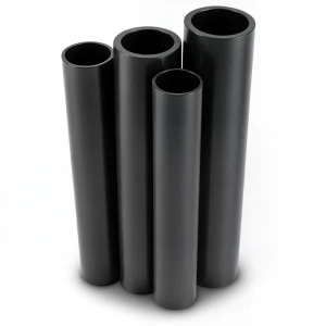 Al-Rajhi HDPE Pipes PE 80 Pressure 10 Bar Outside Diameter 140 mm Thickness 10.3 mm Black