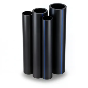 Al-Rajhi HDPE Pipes PE 80 Pressure 10 Bar Outside Diameter 200 mm Thickness 14.7 mm Black