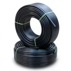 أنابيب HDPE PE 80 ضغط 10 بار قطر 20 مم سمك 1.8 مم أسود