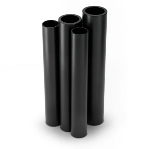 HDPE Pipes PE 80 Pressure 10 Bar Diameter 280 mm Thickness 20.6 mm Black