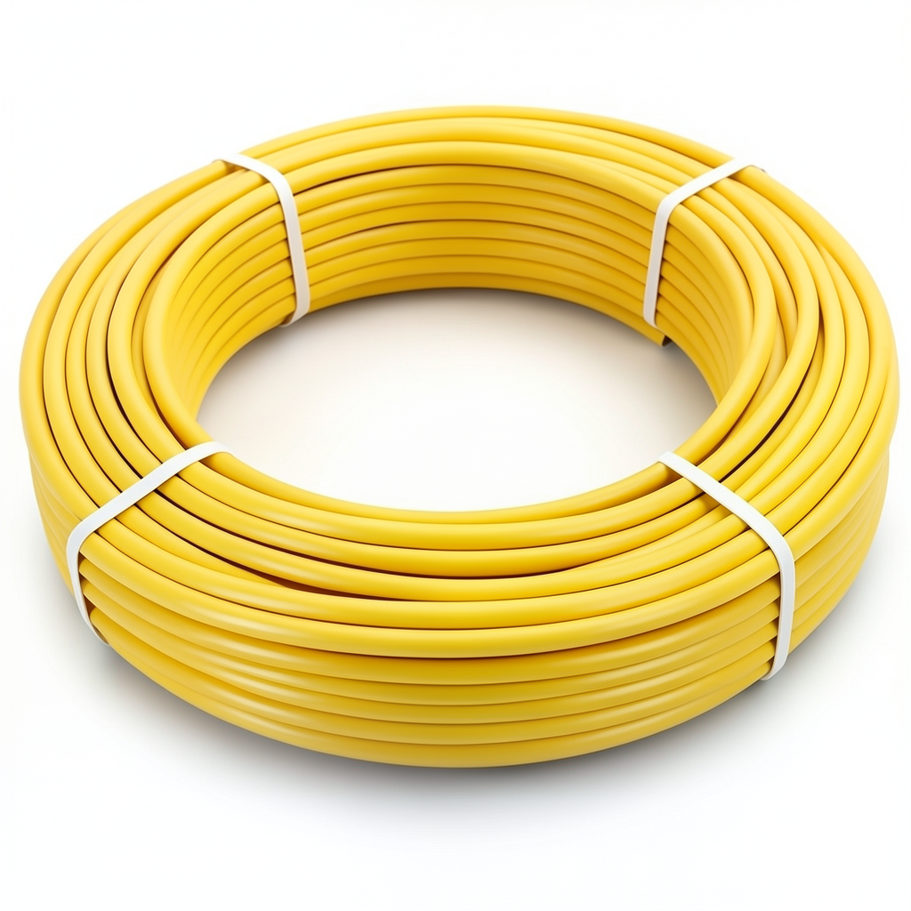HDPE Pipes PE 100 Pressure 6 Bar 40 mm OD Thickness 2.3 mm Yellow