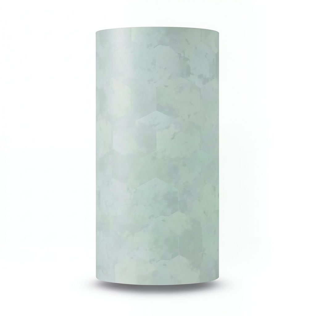 Geometric Wallpaper 10m, Pale Green Color, Model Z80006