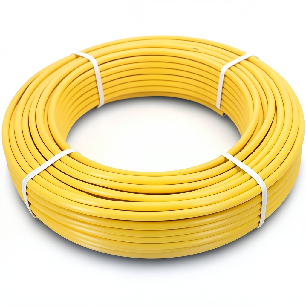 Al-Rajhi HDPE Pipes PE 100 Pressure 6 Bar Outside Diameter 63 mm Thickness 3.6 mm Yellow