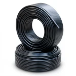 Al-Rajhi HDPE Pipes PE 80 Pressure 10 Bar Outside Diameter 110 mm Thickness 8.1 mm Black