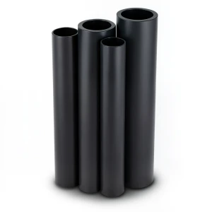 Al-Rajhi HDPE Pipe PE 100 Schedule 6 Bar 140 mm OD 8 mm Thickness Black